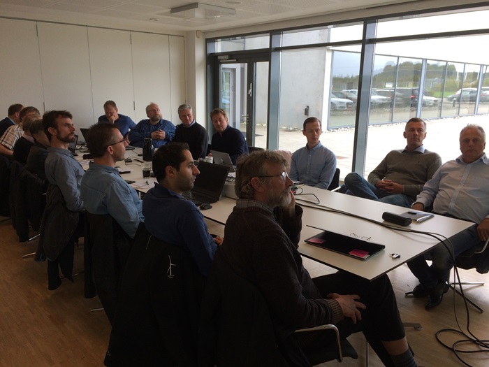 Photo from the consortium meeting
